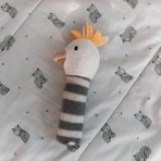 Knit Hand Rattle | Cockatoo Knit Hand Rattle | Cockatoo